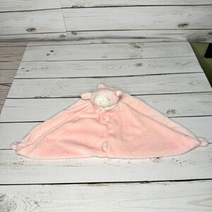 Angel Dear Pink Lamb Security Blanket Lovey Plush Knots Baby Nursery Toy Pastel